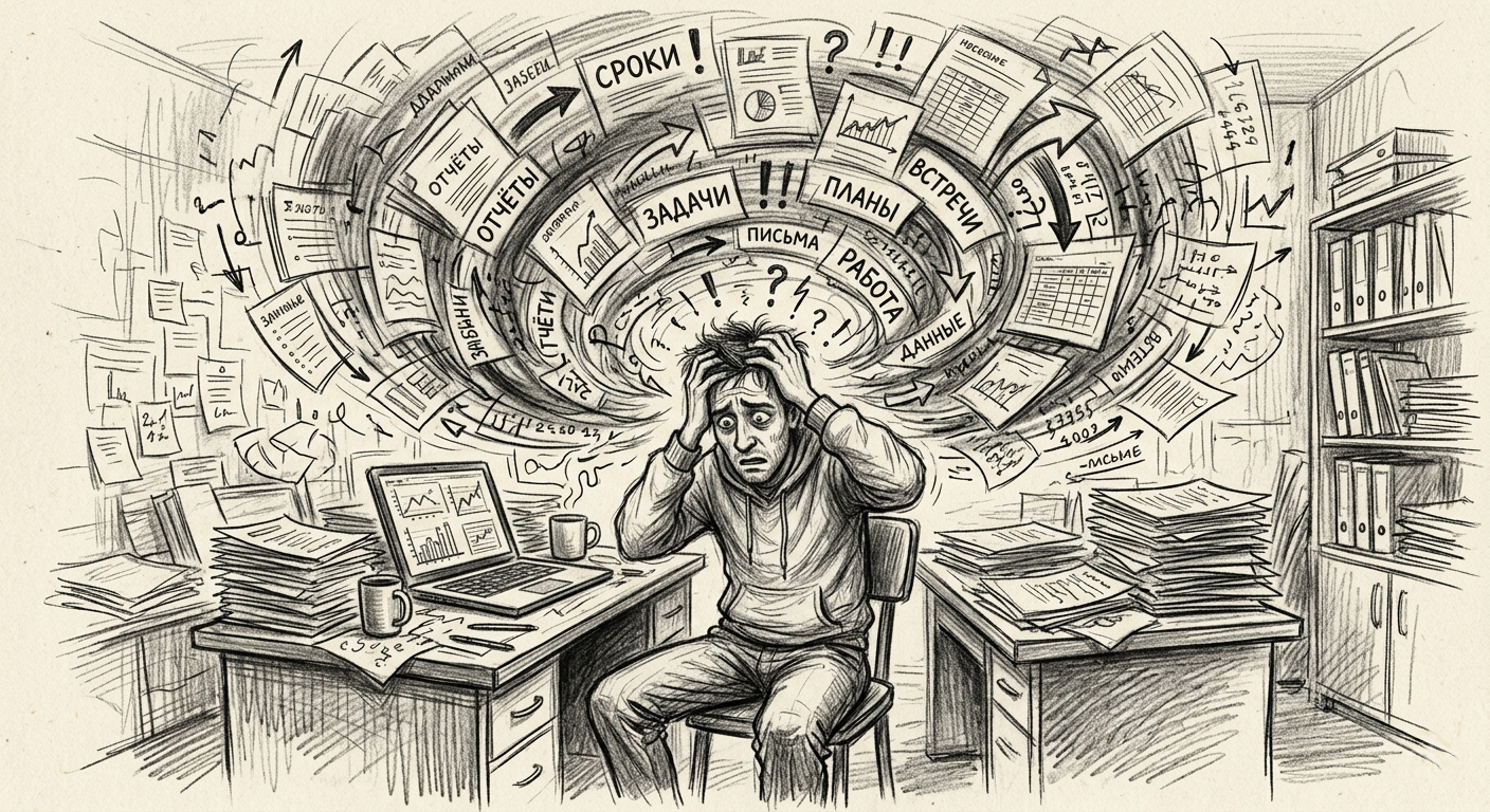 A stack of German bureaucratic letters on a desk